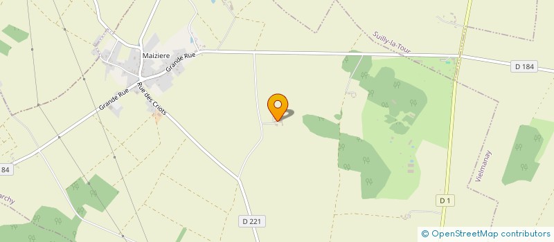 localisation de l'entreprise EARL DE LA MOTTE  GARCHY