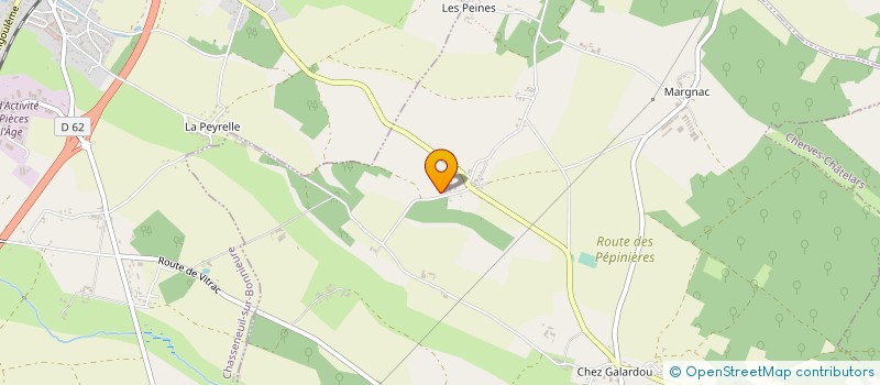 localisation de l'entreprise EARL DE LA MOUECHE à VITRAC-SAINT-VINCENT