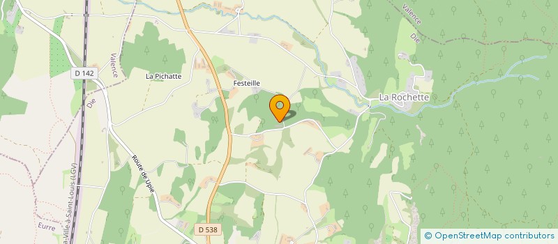 localisation de l'entreprise EARL DE LA MOURRIERE à VAUNAVEYS-LA-ROCHETTE