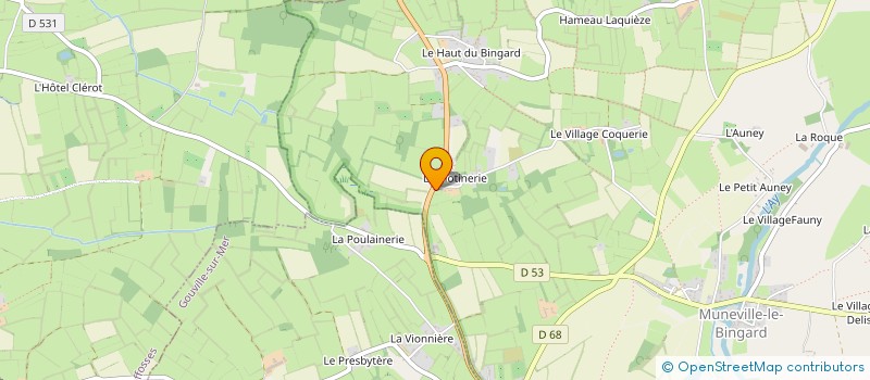 localisation de l'entreprise EARL DE LA MOUTONNE à SAINT-SAUVEUR-VILLAGES