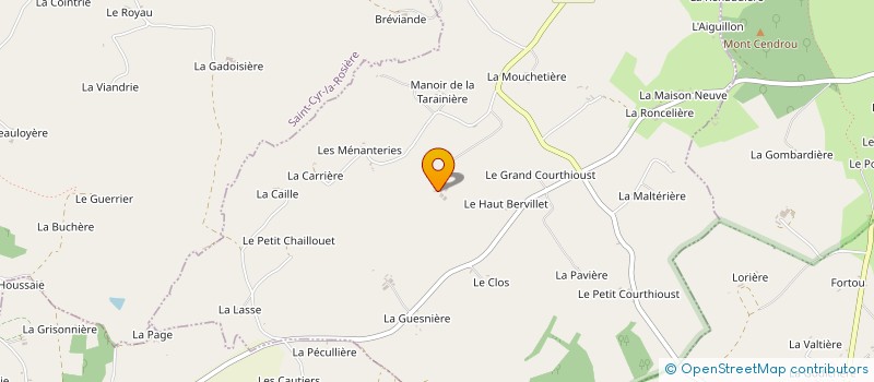 localisation de l'entreprise EARL DE LA MULETIERE à PERCHE-EN-NOCE