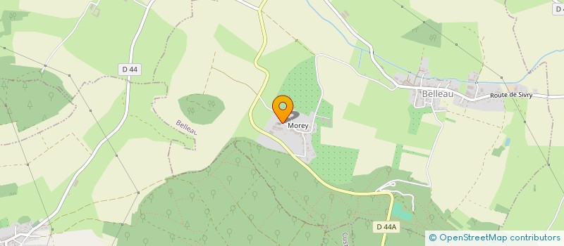 localisation de l'entreprise EARL DE LA MURAILLE  BELLEAU