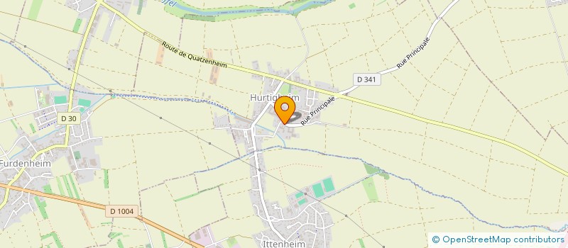 localisation de l'entreprise EARL DE LA MUSAU  HURTIGHEIM