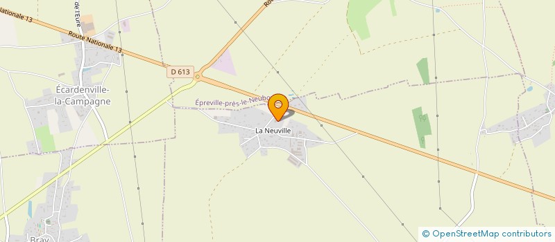 localisation de l'entreprise EARL DE LA NEUVILLE DE COMBON  COMBON