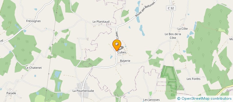 localisation de l'entreprise EARL DE LA NORMANDE à SAINT-LAURENT-SUR-GORRE