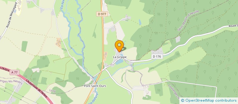 localisation de l'entreprise EARL DE LA PACAUDERIE  ST-MARTIN-D HEUILLE