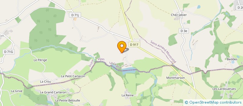 localisation de l'entreprise EARL DE LA PEROUSE à VIJON