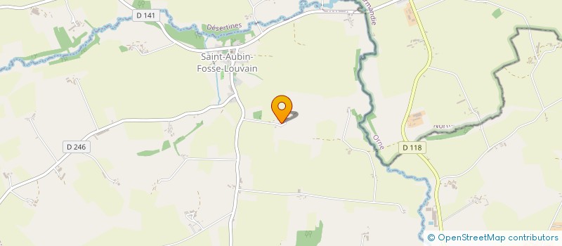 localisation de l'entreprise EARL DE LA PERRUCHE  GORRON