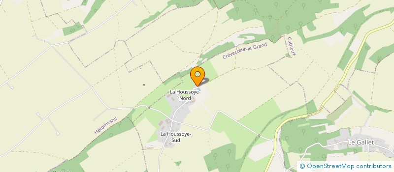 localisation de l'entreprise EARL DE LA PETITE PERDRIX  CREVECUR-LE-GRAND