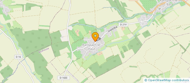 localisation de l'entreprise EARL DE LA PETITE PRAIRIE  RANSPACH-LE-HAUT