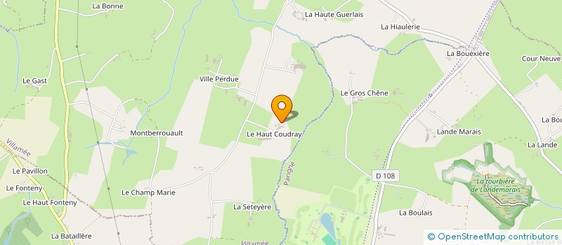 localisation de l'entreprise EARL DE LA PICORETTE à VILLAMEE