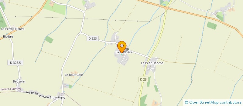 localisation de l'entreprise EARL DE LA PICOTIERE à THIMERT-GATELLES