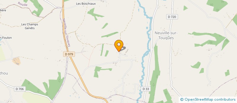 localisation de l'entreprise EARL DE LA PIROUDIERE à NEUVILLE-SUR-TOUQUES