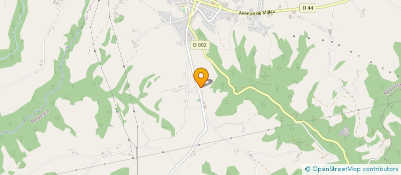 localisation de l'entreprise EARL DE LA PLANE DE LAGARDE  LA SELVE