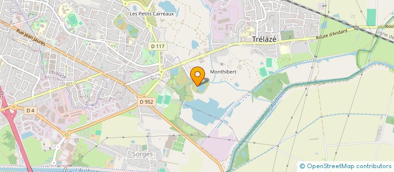 localisation de l'entreprise EARL DE LA POREE à LOIRE-AUTHION