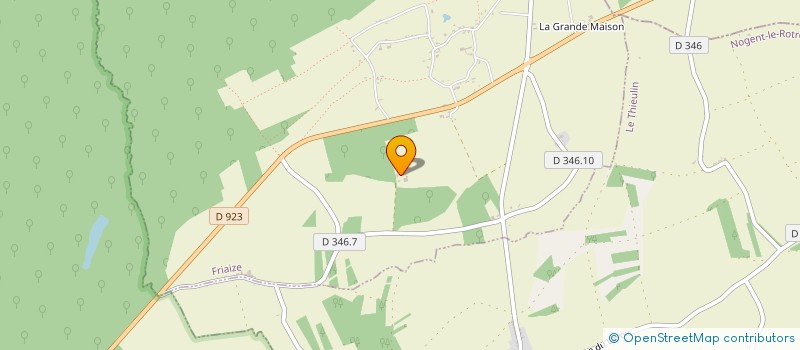 localisation de l'entreprise EARL DE LA PORTE à FRIAIZE
