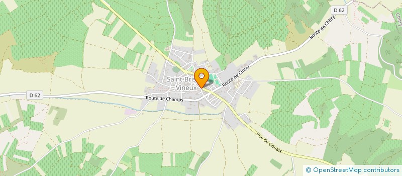 localisation de l'entreprise EARL DE LA PORTE DE SAINT BRIS à SAINT-BRIS-LE-VINEUX