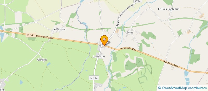 localisation de l'entreprise EARL DE LA PRAIRIE à SAINT-MAUR