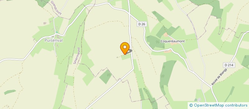 localisation de l'entreprise EARL DE LA PREUSE  SAINTE AGATHE D'ALIERMONT