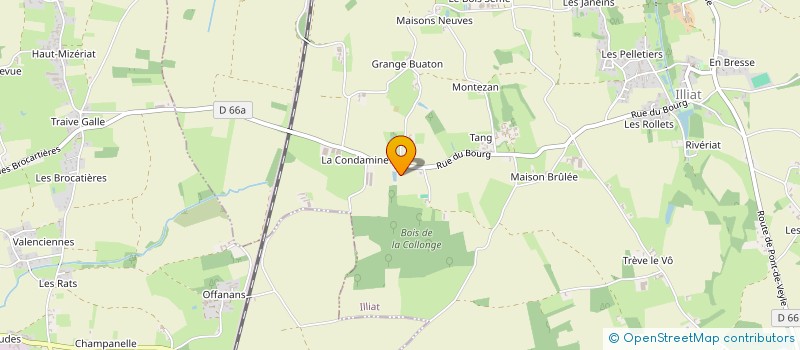 localisation de l'entreprise EARL DE LA PROBITE à ILLIAT