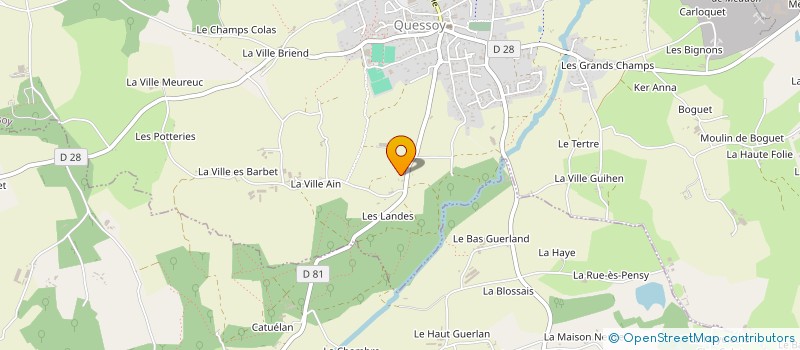 localisation de l'entreprise EARL DE LA PYRAMIDE à QUESSOY