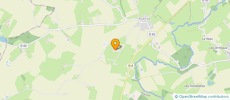 localisation de l'entreprise EARL DE LA QUEURIE à AVESSE