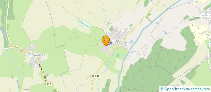 localisation de l'entreprise EARL DE LA RECOMPENSE  SENONCOURT