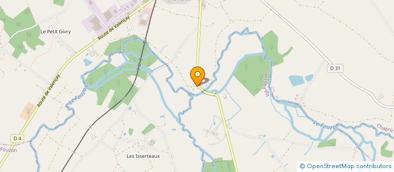 localisation de l'entreprise EARL DE LA RELANDIERE à ANJOUIN