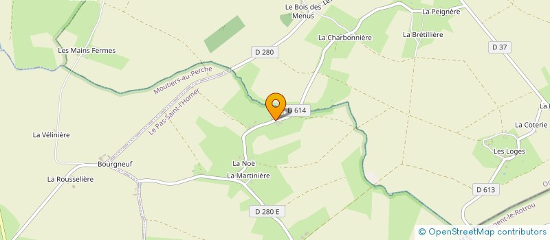 localisation de l'entreprise EARL DE LA REPESSERIE à LE PAS-SAINT-L'HOMER