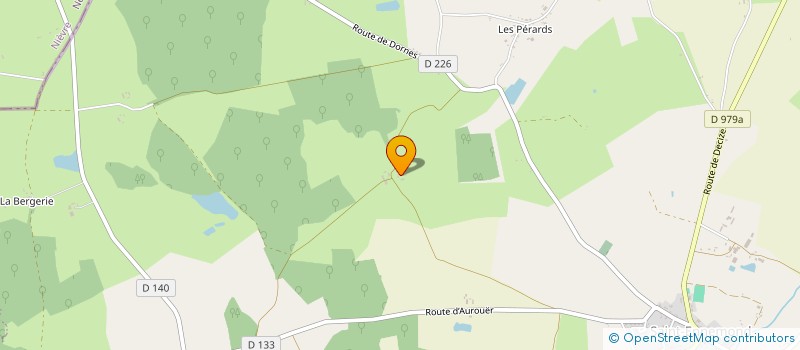 localisation de l'entreprise EARL DE LA RESERVE à GENNETINES
