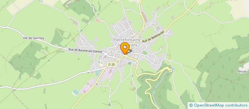 localisation de l'entreprise EARL DE LA REVEROTTE  LA SOMMETTE