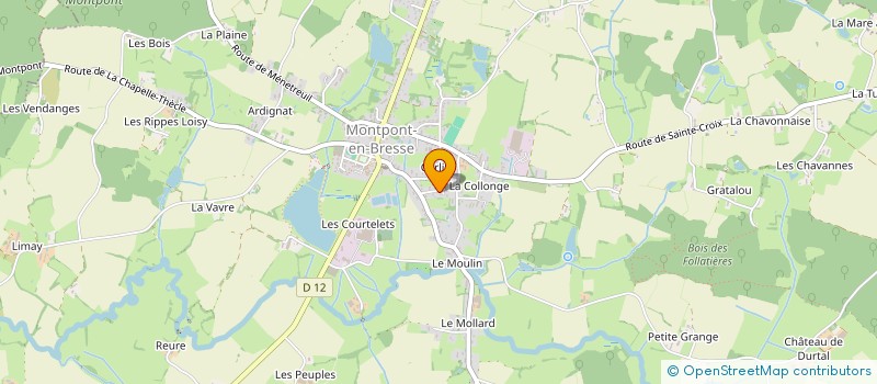 localisation de l'entreprise EARL DE LA RIPE DES CHAZEAUX à MENETREUIL
