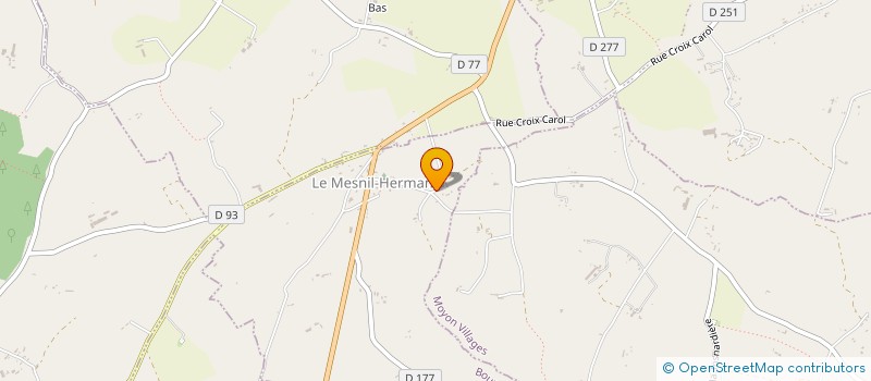 localisation de l'entreprise EARL DE LA RIQUERIE à BOURGVALLEES