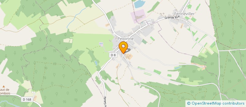 localisation de l'entreprise EARL DE LA ROCHOTTE à PEXONNE