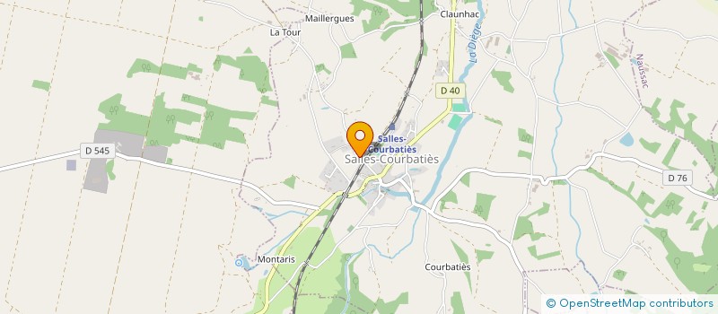 localisation de l'entreprise EARL DE LA ROLANDE à VILLENEUVE