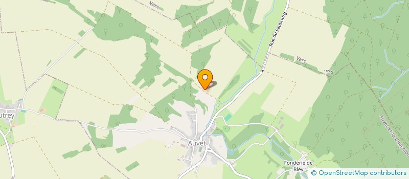 localisation de l'entreprise EARL DE LA RONDE EPINE  AUVET-ET-LA-CHAPELOTTE