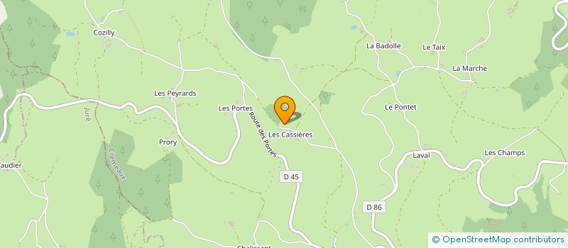 localisation de l'entreprise EARL DE LA ROSERAIE à CREMEAUX