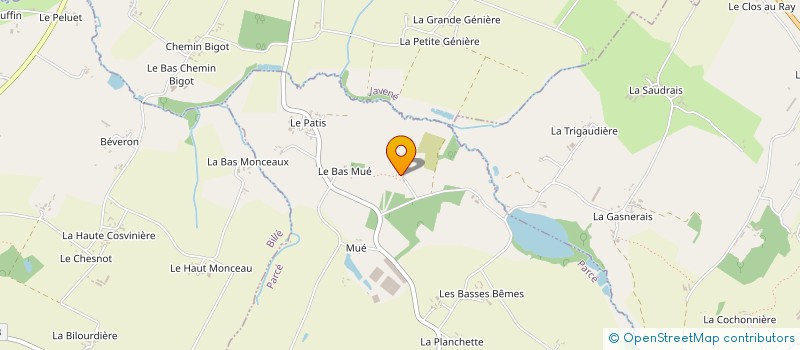 localisation de l'entreprise EARL DE LA RUE  LUITRE-DOMPIERRE