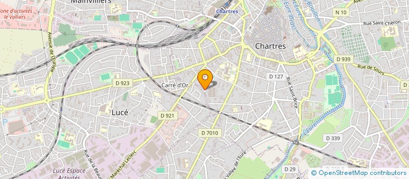 localisation de l'entreprise EARL DE LA RUE COUTTE à CHARTRES
