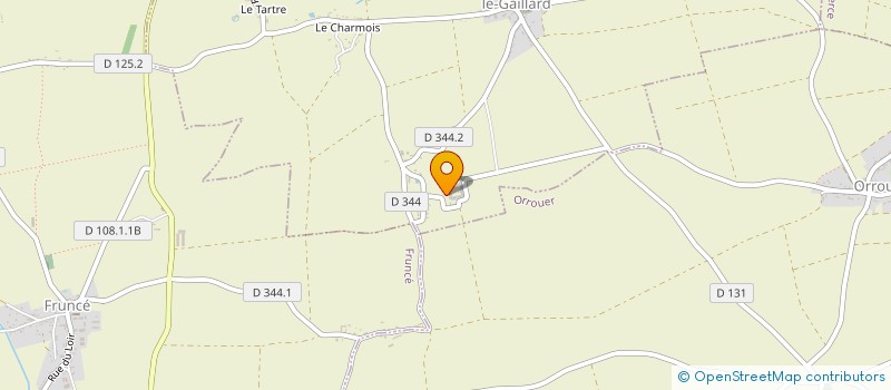 localisation de l'entreprise EARL DE LA SABLIERE à SAINT-GERMAIN-LE-GAILLARD