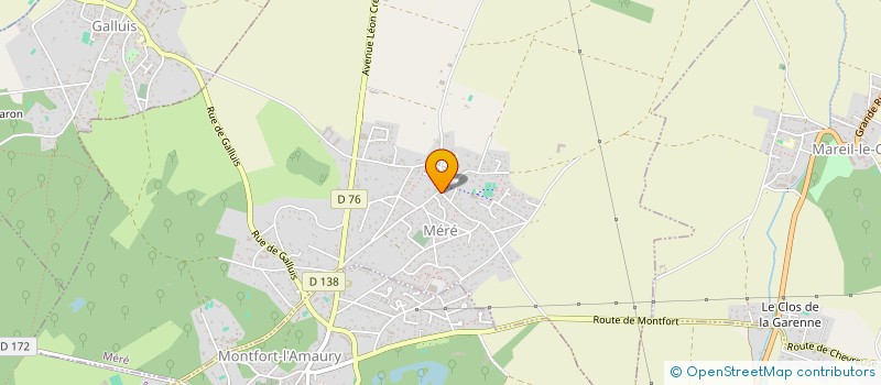 localisation de l'entreprise EARL DE LA SAINTE FONTAINE  MERE