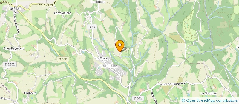 localisation de l'entreprise EARL DE LA SAINTY à LES HAIES