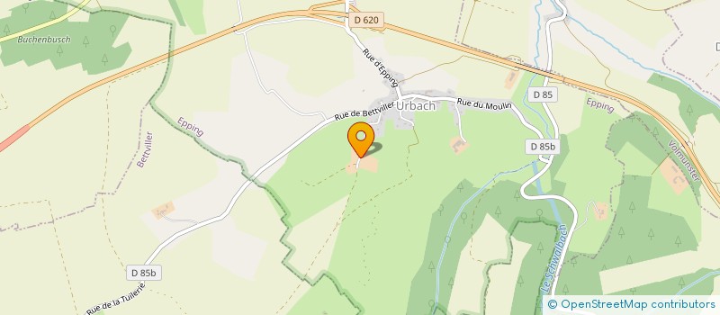 localisation de l'entreprise EARL DE LA SCHWALB  EPPING