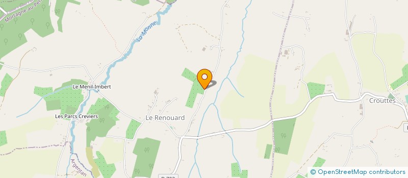 localisation de l'entreprise EARL DE LA SIBOTIERE à TICHEVILLE