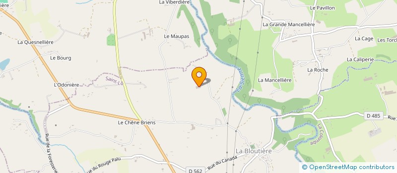 localisation de l'entreprise EARL DE LA SIENNE à LA BLOUTIERE
