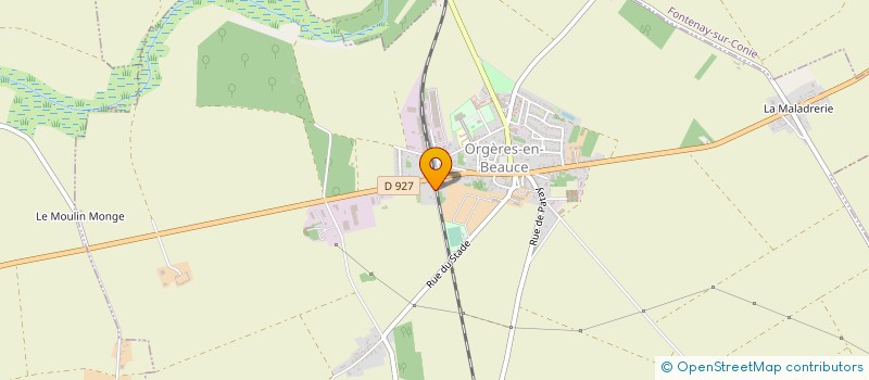 localisation de l'entreprise EARL DE LA SOLOGNE à EOLE-EN-BEAUCE