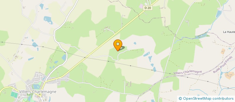 localisation de l'entreprise EARL DE LA SOURCE  MAISONCELLES-DU-MAINE