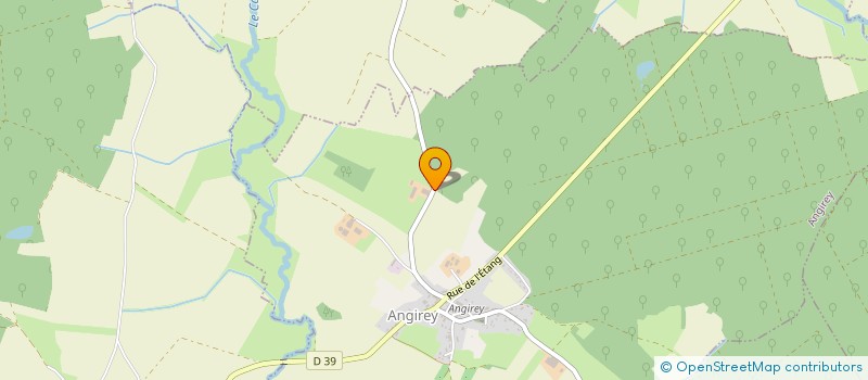localisation de l'entreprise EARL DE LA SOURCELINE à ANGIREY