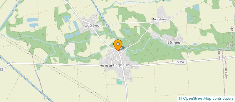 localisation de l'entreprise EARL DE LA SUPERBE à VOUARCES