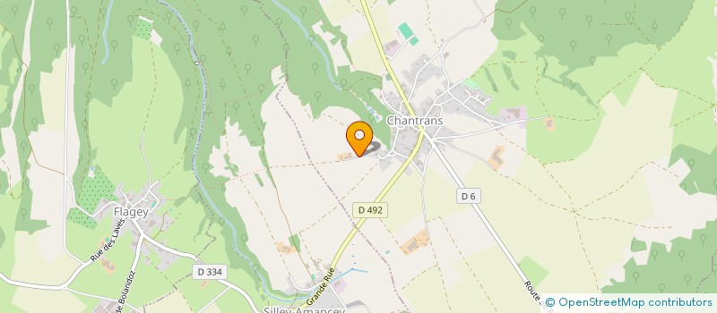 localisation de l'entreprise EARL DE LA TANNIERE à CHANTRANS